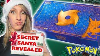 Pokemon Christmas Special!! Secret Santa Revealed!! Pokemon Pack Opening!!