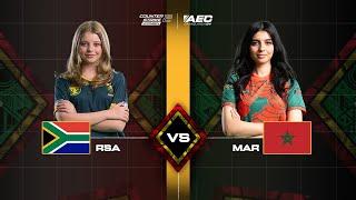 CS2 WOMEN | SOUTH AFRICA vs MOROCCO | PLAYOFF | IESF AFRICAN ESPORTS CHAMPIONSHIP 2024