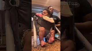 Finesse2tymes bonds with his real daughter after learning from his mom that another child isn't his.