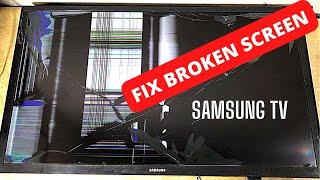 SAMSUNG TV BROKEN SCREEN FIX, SAMSUNG TV BROKEN SCREEN REPAIR