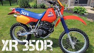 1985 Honda XR 350R - Test Ride Review & Cold start | Enduro Dirt Bike