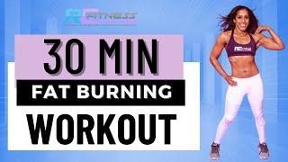 30 MIN FAT BURNING WORKOUT // At Home | Reggie C Fitness