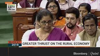 #Budget2019: Finance Minister On Zero Budget Farming