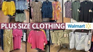 WALMART PLUS SIZE CLOTHING‼️WALMART SHOP WITH ME | WALMART PLUS SIZE FASHION | PLUS SIZE FASHION