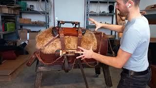 Packsattel Beschreibung / Packsaddle explained - INLAND Saddlery