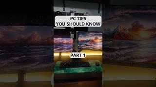 PC tips you should know. Part 1. #pctips #computertips #windows