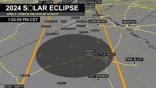 Will you be in the 2024 Total Solar Eclipse path of totality? #eclipse #solareclipse