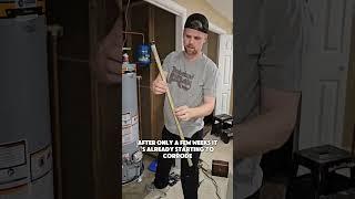 Did you know your hot water heater needs to be inspected annually?? #plumbing #corroprotecpartner