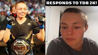 Rose Namajunas Responds To TDB 2K! Promises To Become UFC Women's Flyweight Champion?