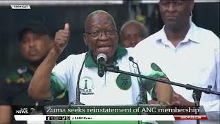 Former President Jacob Zuma still has his eyes on the ANC