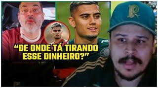 PAPARAZZO RUBRO-NEGRO SE REVOLTA COM ANDREAS PEREIRA NO PALMEIRAS | NIOQD Clips