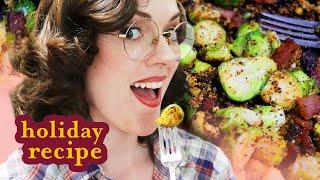 Brussels Sprouts you will actually want to eat! | Cooking with Liz