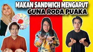 CHALLENGE MAKAN SANDWICH MENGARUT GUNA RODA PUAKA