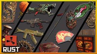 Rust Skins | Chinese New Year Spear & Gong, Dragon Rocket Launcher, Lunar New Year 2024 #358