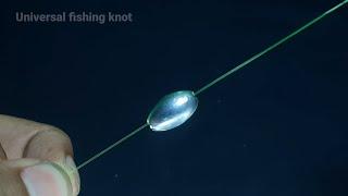 How to tie egg sinkers for bottom fishing