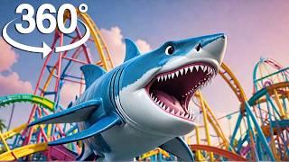 I Rode the CRAZY 360° VR Shark Roller Coaster and Lived to Tell