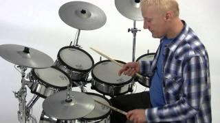 V-Drums Lesson 50: Gregg Bissonette - "Texas" Blues Shuffle