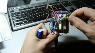 Управление сервоприводом с обратной связью. Arduino.