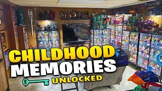 This Basement is a Nostalgic Time Capsule | 80s & 90s Toy Collection