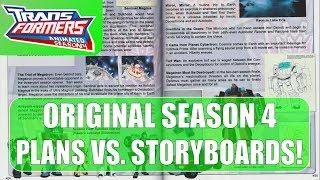 Original Season 4 Plans vs. Storyboards - Transformers Animated