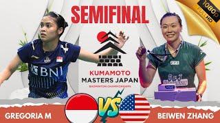 Jorji Ke Final‼️Usai Ganyang Juara Hylo Open 2023  Beiwen Zhang di Semifinal Kumamoto Masters 2023