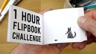 1 Hour Flipbook Challenge - based on my son's drawing