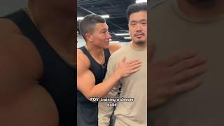 POV: Training a sleeper build #trendingshorts #fitness #gym #comedy #humor #workout #skit