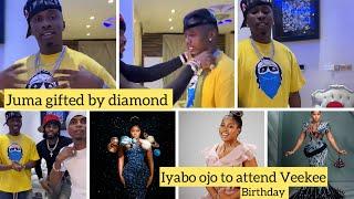 JUMA JUX & HIS PRODUCER WERE GIFTED BY DIAMOND PLATINUMZ/ IYABO OJO ATTENDS VEEKEE JAMES BIRTHDAY