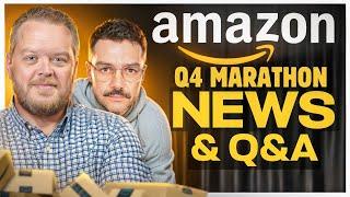 How to Sell on Amazon FBA Q&A + Amazon Seller News | Q4 Marathon Livestream