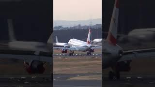 Austrian Airbus A320-200! Frankfurt Airport Planespotting #shorts