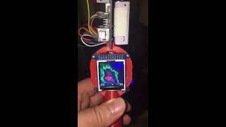 make for  50$ if you own an Arduino! Amg8833 thermal camera auto range 64 x64 subsample on Arduino!