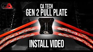 CA TECH USA - Can-Am X3 Pull Plate Gen 2 - How To Install Video