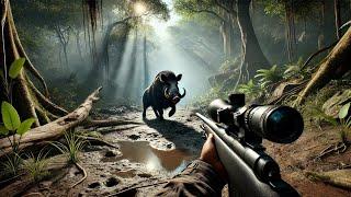 CHASSE AU SANGLIER GÉANT !  Sniper en pleine jungle (Far Cry 6)