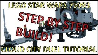 LEGO STAR WARS DEATH STAR FINAL DUEL 75093 ALTERNATIVE CLOUD CITY DUEL BUILD TUTORIAL