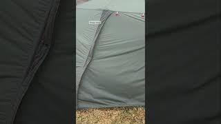 Rain & Wind testing the new Big Agnes Copper Spur UL 2 XL with HyperBead Fabric #camping #tent