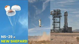 Blue Origin's NS-29 Mission from Texas | New Shepard Launch and Landing