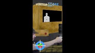 Virtuascore Tactical Shooting Simulator - Shooting Match Scores (5 to 10) Target Engagement #shorts