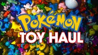 Opening my Tomy Pokemon mini action figures toy haul TommytoothpasteToys