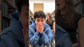 Snuck Into The Library Just To Get Kicked Out Doing This.. 