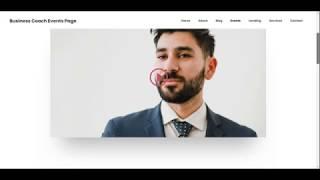 Business Coach Website Theme