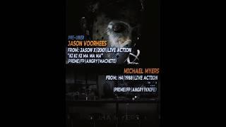 (Pre-Uber) Jason Voorhees vs (H4) Michael Myers #vs #shorts