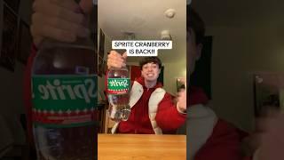 SPRITE CRANBERRY IS BACK?!?!