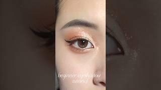 beginner eyeshadow tutorial #douyinmakeup #makeuptutorial #makeupshorts #ytviral #ytshorts