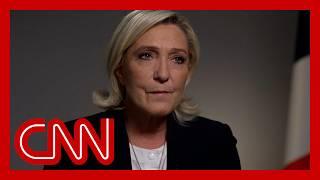 'You're kidding me, right?': Amanpour challenges Le Pen on 'far-right'