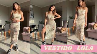 VESTIDO LOLA  - PAP CROCHET Tutorial  - Passo a passo