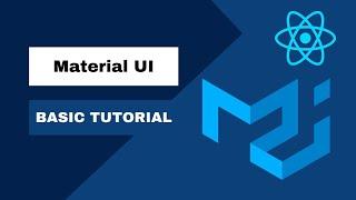 Material ui library installation and introduction basic tutorial for beginners | React js