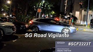 15sep2024 deport road #SCF2223T volvo v40 hit & run reversed into parked audi