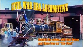 Civil War Era Locomotive on "The West" by Steve Ives and Ken Burns