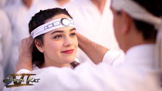 Robby and Sam gets their Sekai Taikai Captain's Headbands [4K UHD] | Cobra Kai Season 6 | ClipsVerse