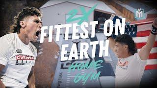 2x Fittest on Earth, Justin Medeiros, Home Gym Tour